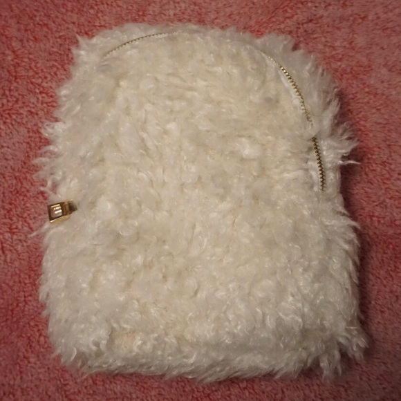 Tweens Fuzzy Mini Backpack - Picture 6 of 8